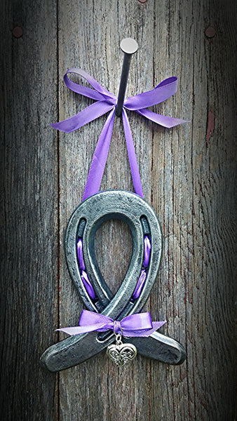 Horseshoe Awareness Ribbon