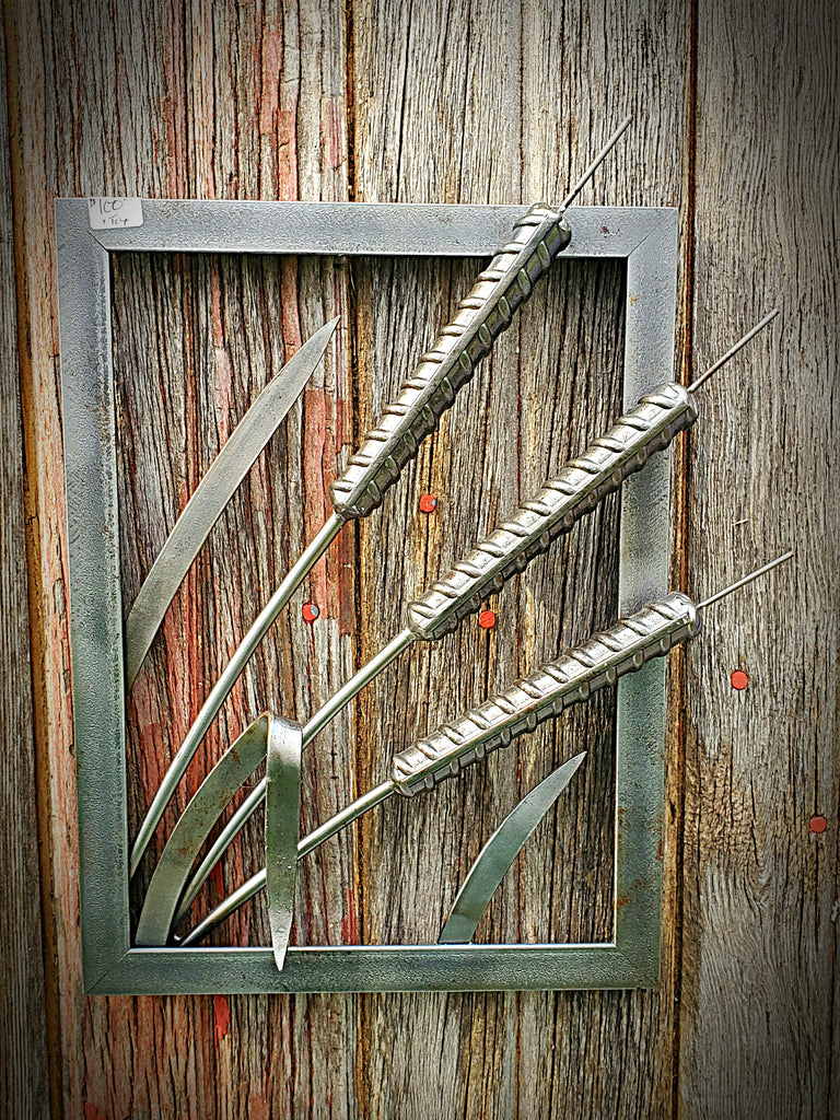 Large Cattail Wall Art